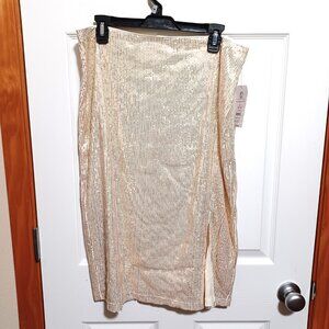 Sequin Midi Skirt NWT Medium